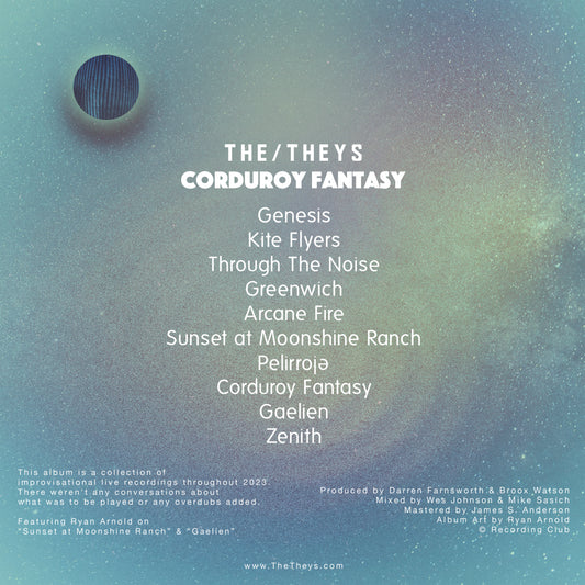 The/Theys 'Corduroy Fantasy' Vinyl LP (180 Gram)
