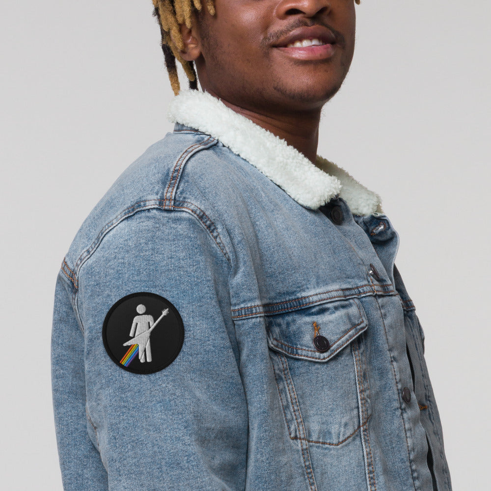 The/Theys Embroidered Patch
