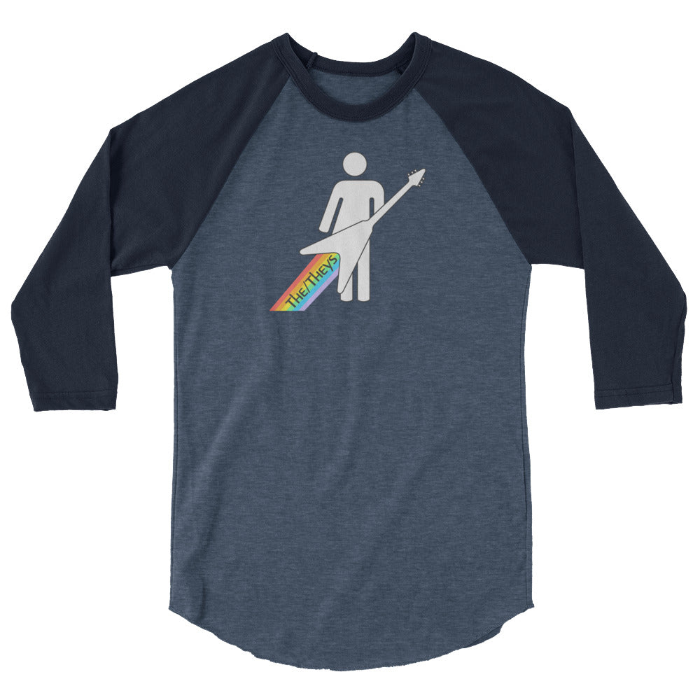 The/Theys 3/4 Sleeve Raglan Shirt