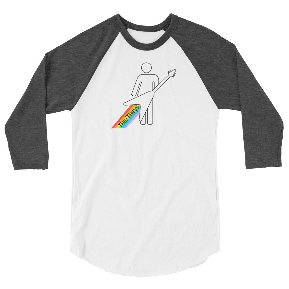 The/Theys 3/4 Sleeve Raglan Shirt