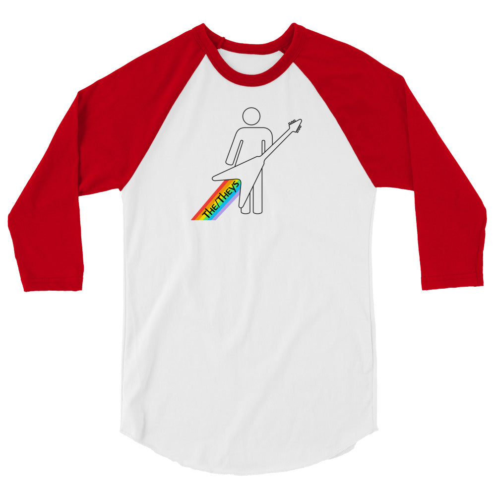 The/Theys 3/4 Sleeve Raglan Shirt