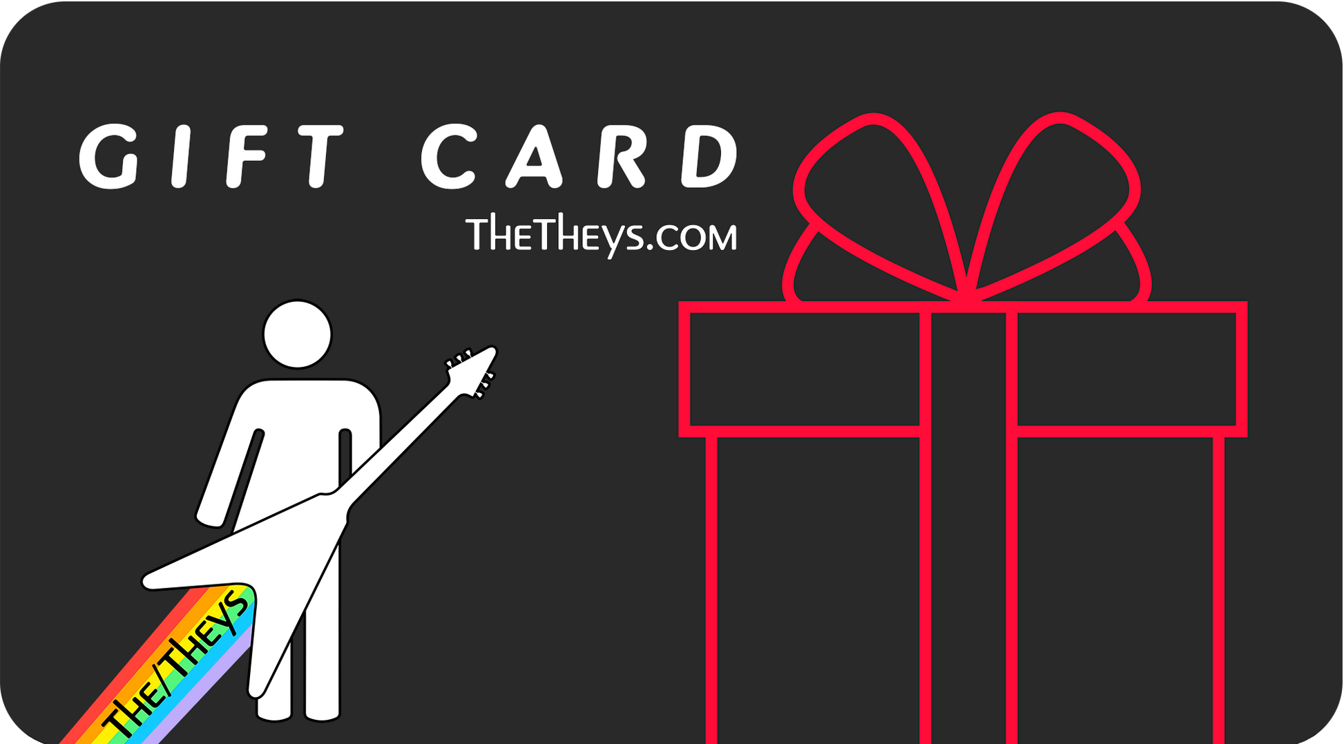 The/Theys Online Store Gift Card