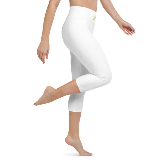 The/Theys Yoga Capri Leggings (Front Design)