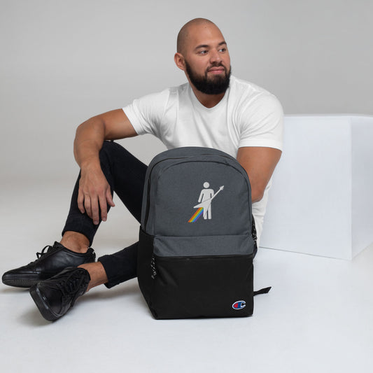 The/Theys Embroidered Champion Backpack