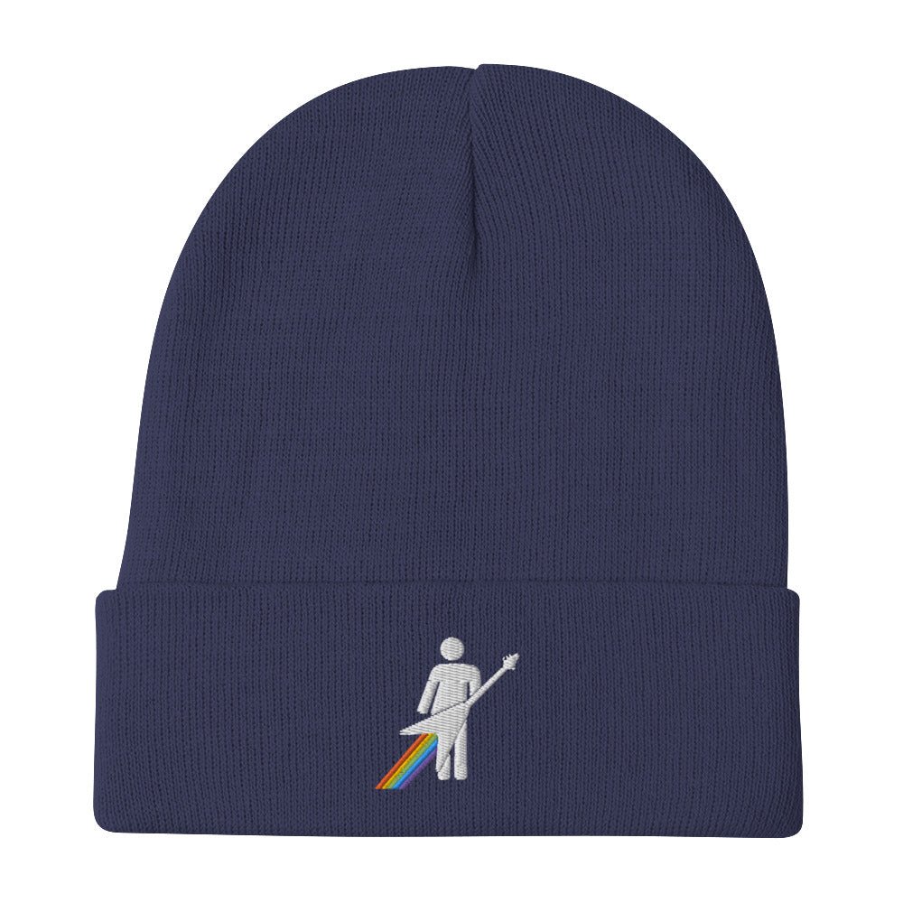 The/Theys Embroidered Beanie
